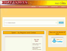 Tablet Screenshot of hotcosta.com